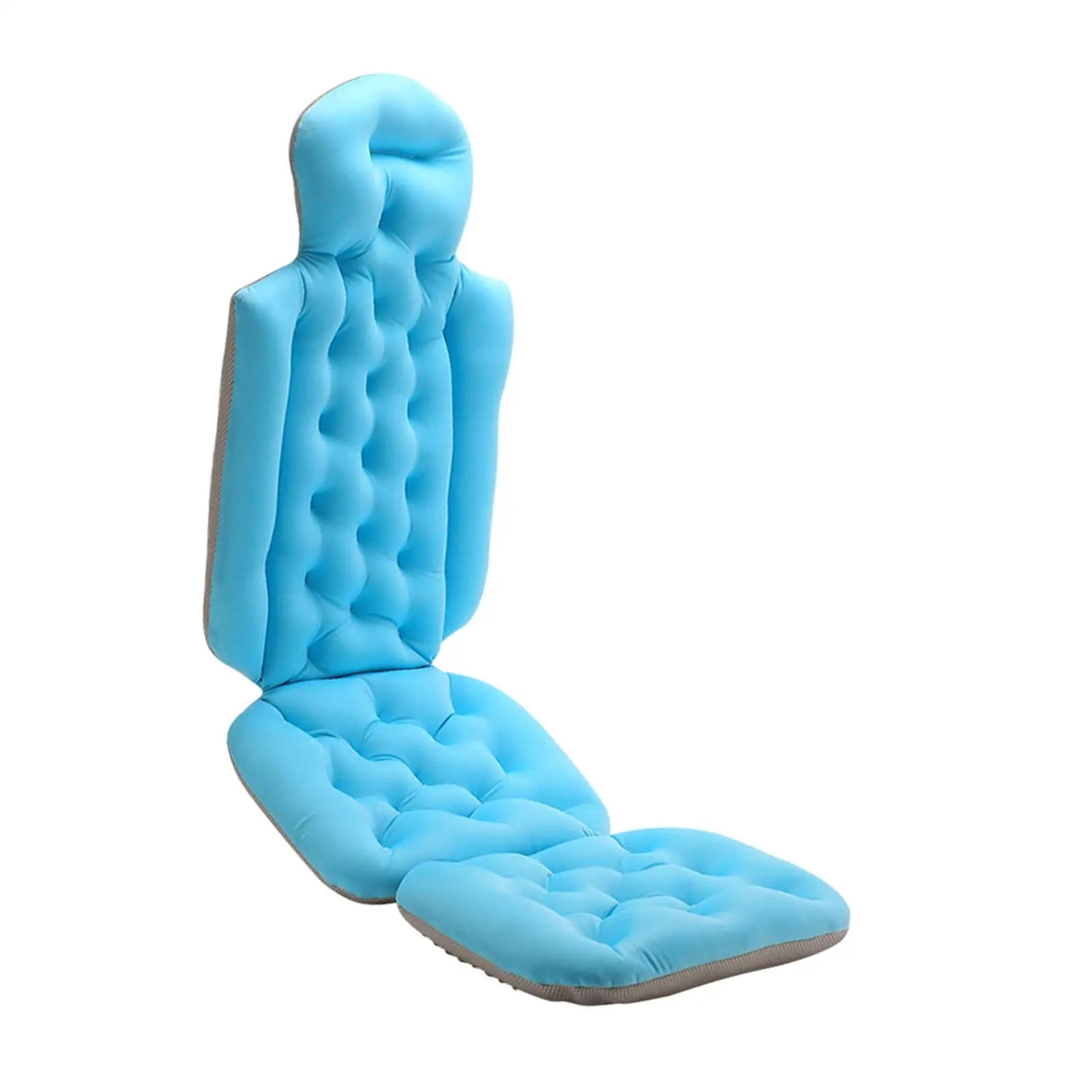 Bath Pillow for Adult Bathtub Accessories Folding for Head Neck Shoulder and Back Support SPA Bathtub Pillow Bathtub Cushion