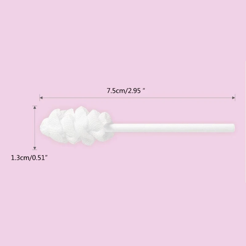 30 Pcs Portable Baby Tongue Cleaner Baby Oral Cleaning Disposable Infant Soft Gauze Toothbrush Oral Cleaner Dropshipping