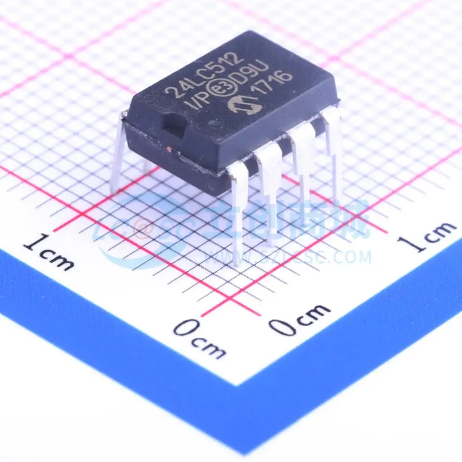 24LC512-I/P Disponibile