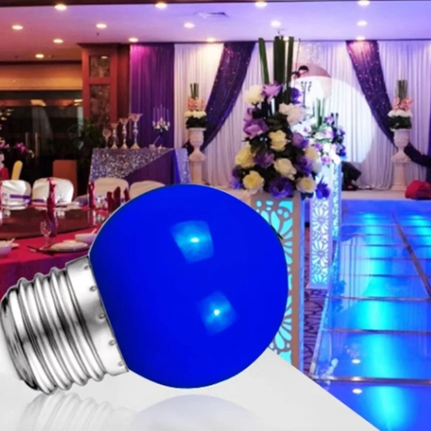 Haushalt Mini kreative Farbe Glühbirne LED Lichts ch raube Mund Ball Blase bunte romantische Schlafzimmer Einzel tisch lampe Dekoration