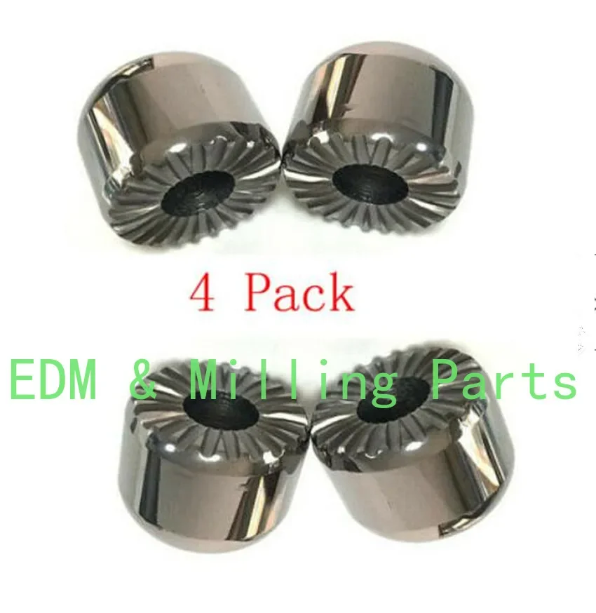 4PCS Wire Cut EDM Machines Parts Upper & Lower Power Feed M009 20*25mm For CNC Machine QA/FA7FX/BA/RA Service