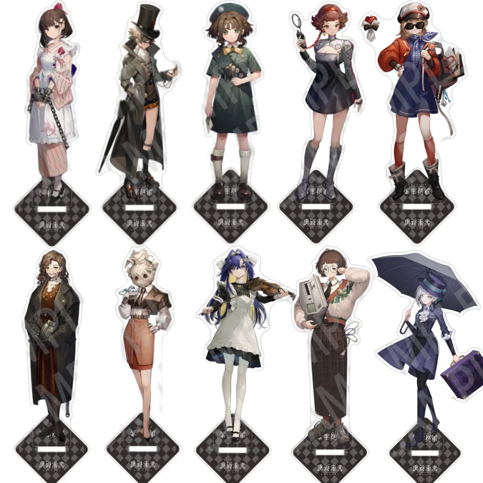 

New Reverse:1999 Anime Figures Regulus Eagle Satsuki Cosplay Acrylic Standing Sign Model Exquisite Plate Desk Decor Prop 15CM