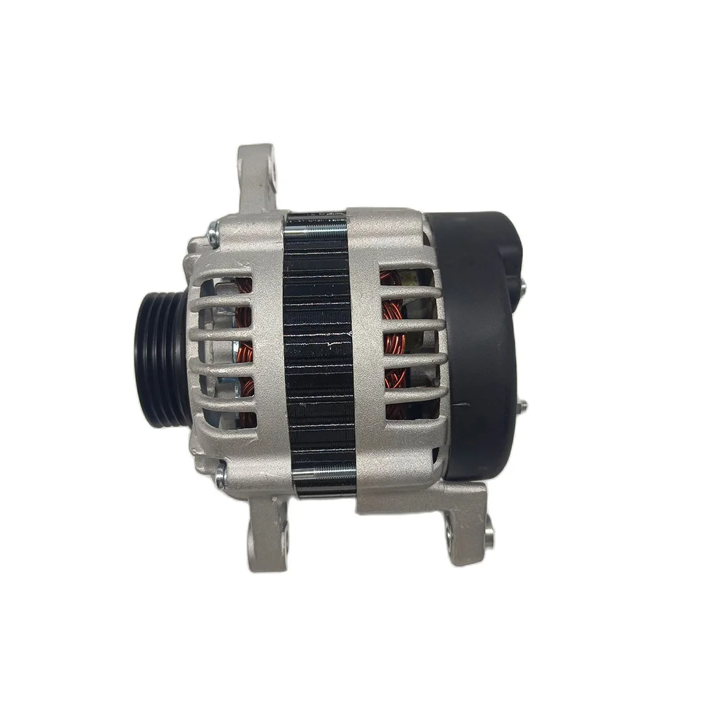 เครื่องกำเนิดไฟฟ้ากระแสสลับ2000W 12V 24V AC, แม่เหล็กถาวรไร้แปรงทองแดงบริสุทธิ์ไร้แปรงถ่าน