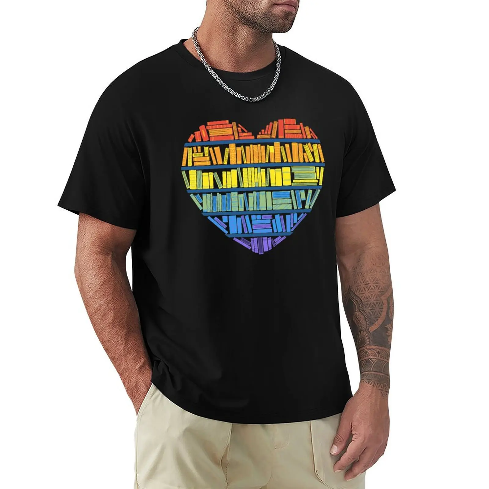 Love for Knowledge T-Shirt Large Size Short Sleeve T-Shirt