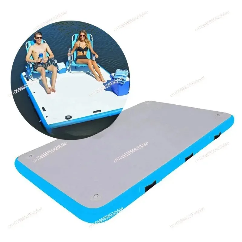 Water fishing float smooth brushed air cushion yacht docking dock inflatable float water magic carpet