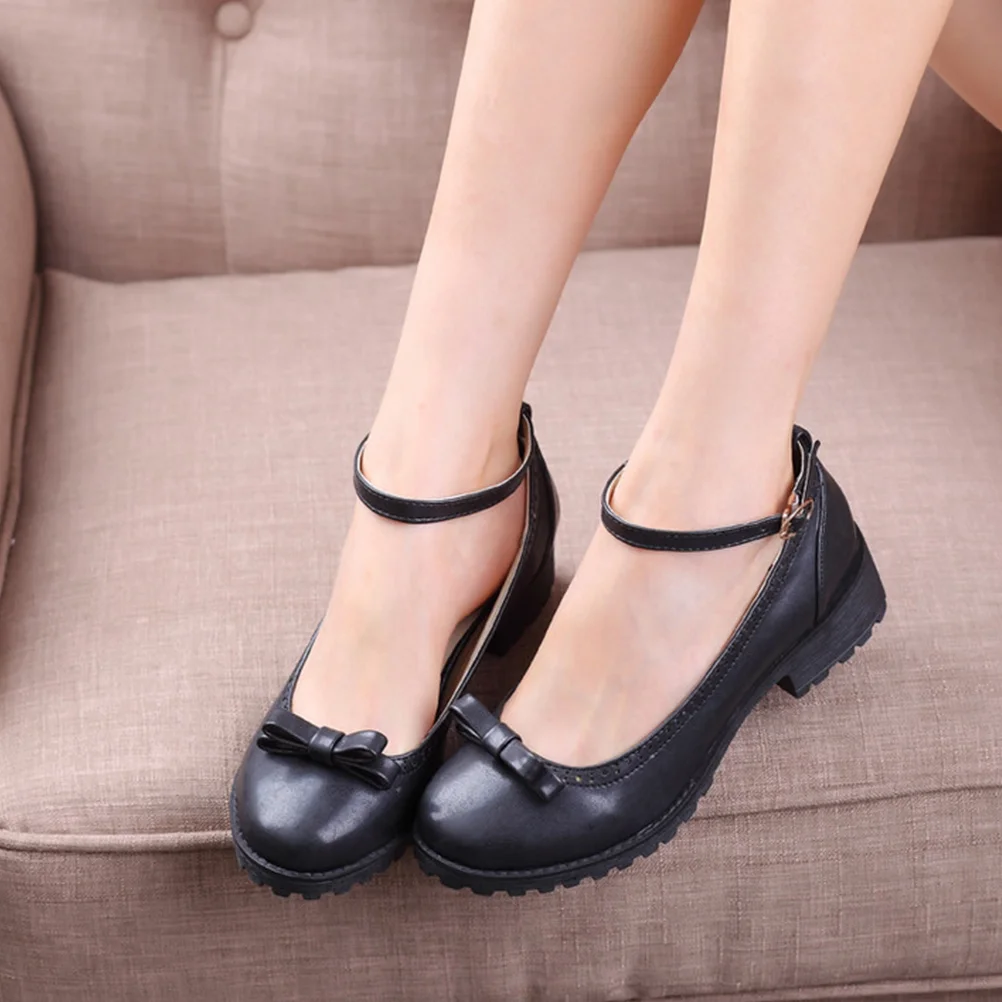 Spring Women's High Heel Sandals Work Shoes for Round Toe Pumps Vamp Pointed Breathable Lady