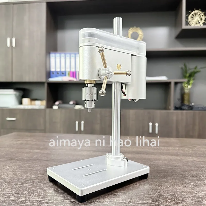 High-precision mini small bench drill industrial grade bench drill multi-function carries a high-power bench drill table