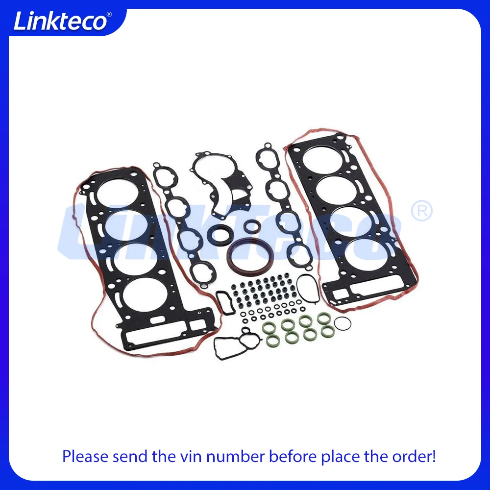 Engine Overhaul Gasket Kit Piston Fit 6.2 6.3 L M156.953 M159.980 For Mercedes-Benz C63 E63 AMG W204 W211 M156 6.2L 6.3L 07-15