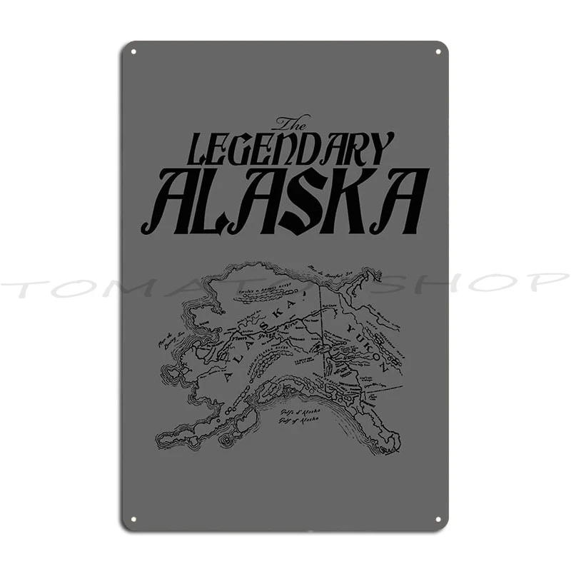 Ak Mining Map Metal Plaque Poster Poster Wall Plaque Wall Cave Club Personalized  Tin Sign Poster