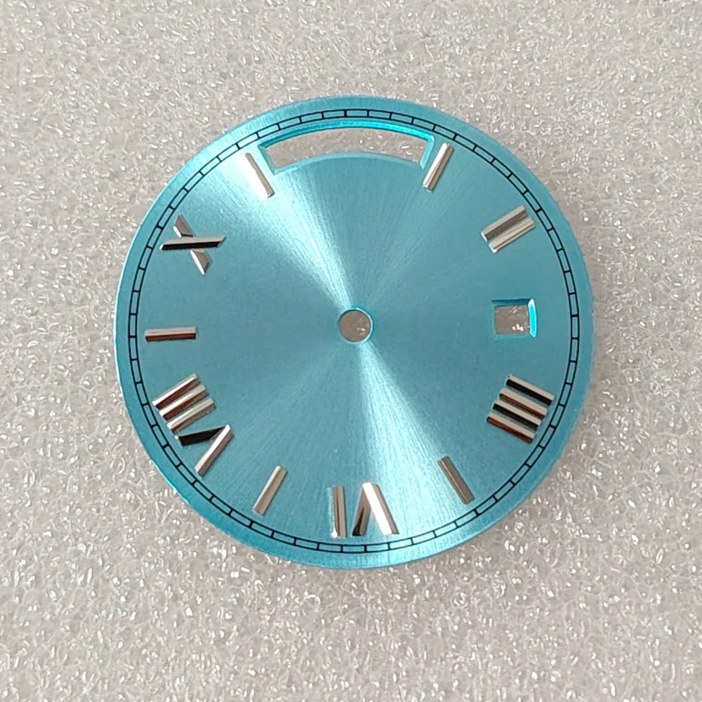 لحركة 8285 30.8 مللي متر ساعة الطلب تقويم واحد أشعة الشمس الاتصال فقط لحركة 8285 الفضة/الذهب/الوردي مسمار الهاتفي