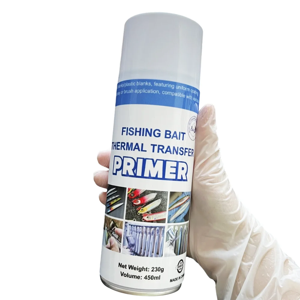 base coat for plastic fishing lures White Fishing Lure Primer 450ml Fast-Drying Coating