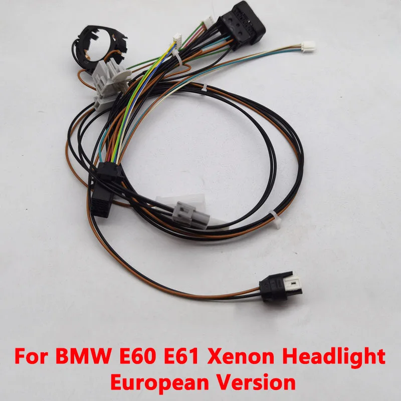 

Suitable for BMW 5 Series E60 520 523 525 530 headlight wiring harness assembly bulb plug circuit internal 2008-2010