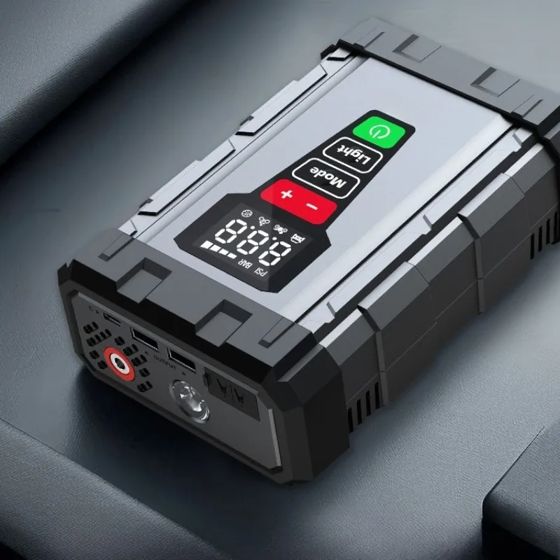 

X7 Start Air Pump Integrated Car Emergency Power Supply 12V Portable Car Tire Inflator Air Compressor Multi-function