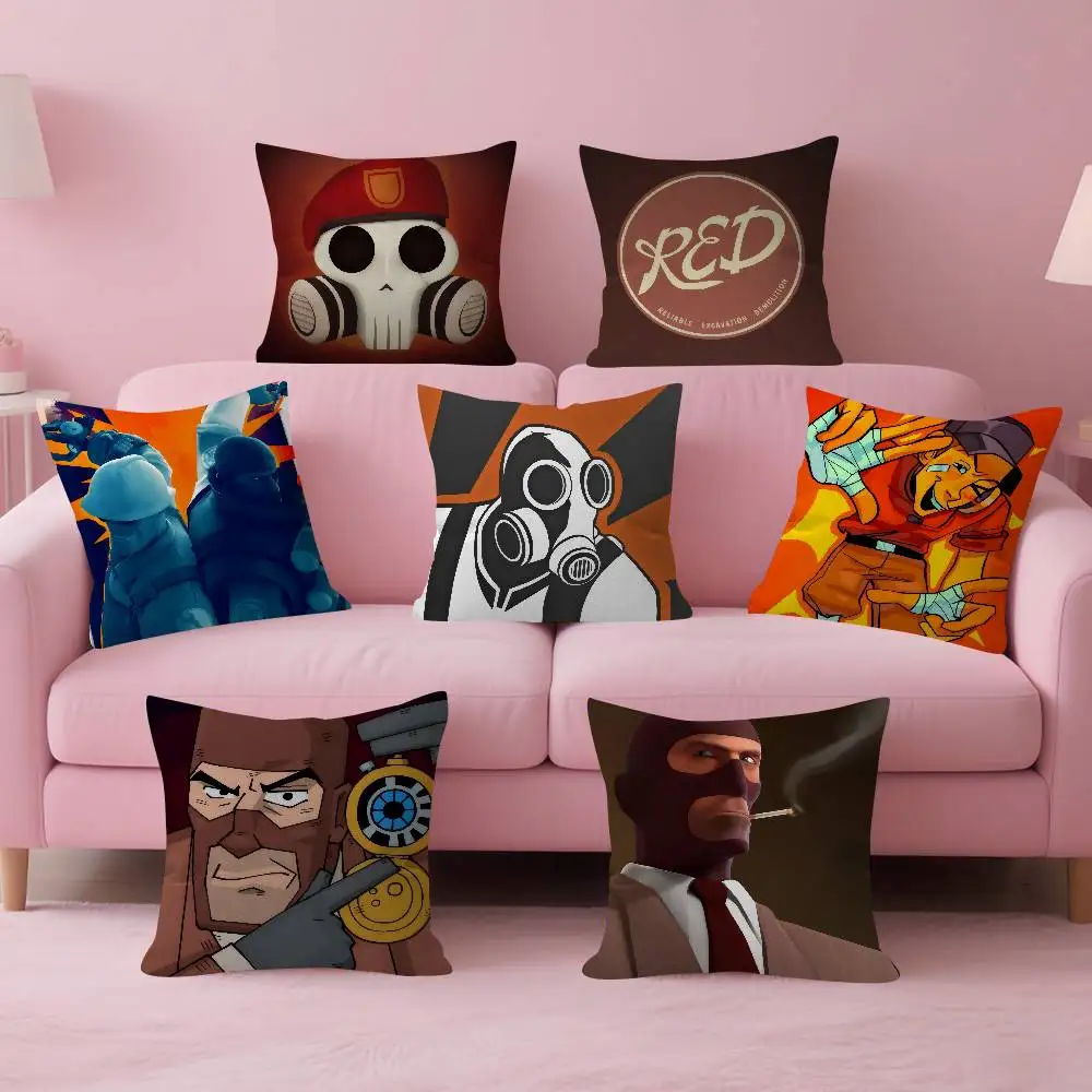 

Чехол для подушки 30x50 см, полиэстер, декоративные подушки для дивана, декоративные подушки для дома, наволочка GAME T-Team Fortress 2 Scout Tf