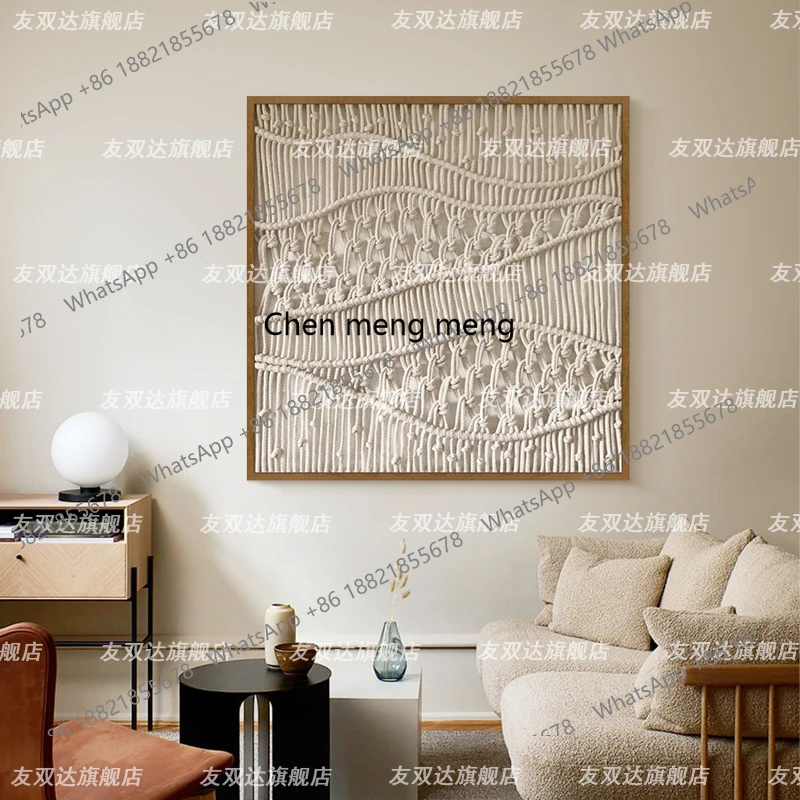 لوحة زخرفية للرياح الرملي من وابي، لوحة معلقة على الحائط مصنوعة يدويًا ثلاثية الأبعاد لخلفية غرفة المعيشة