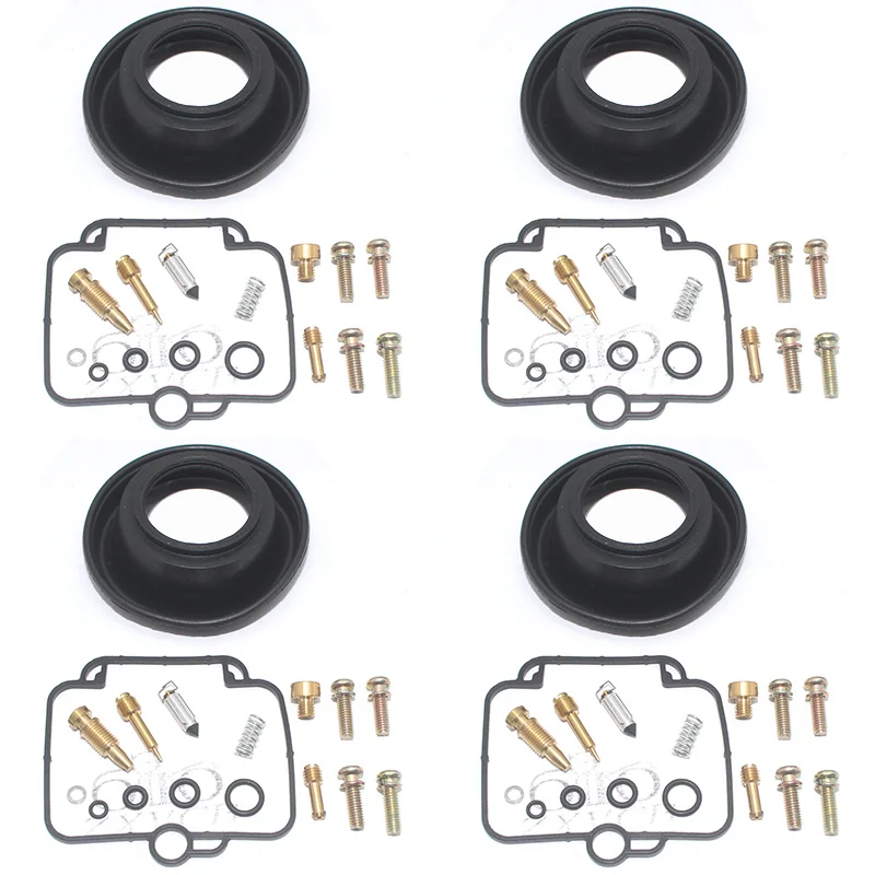 

4set for GSX750F GR78A 1989-1996 GSX750 GSX 750 F 750F Motorcycle carburetor repair kit plunger diaphragm parts