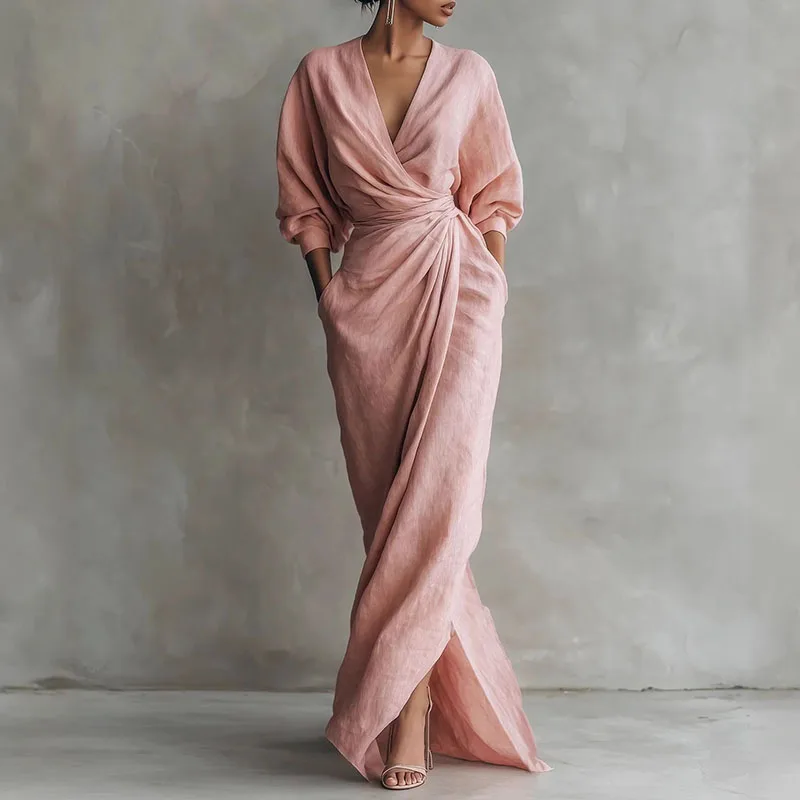 Thumbnail 3 - #79 Latest Long Sleeve Wrap Dress Offers