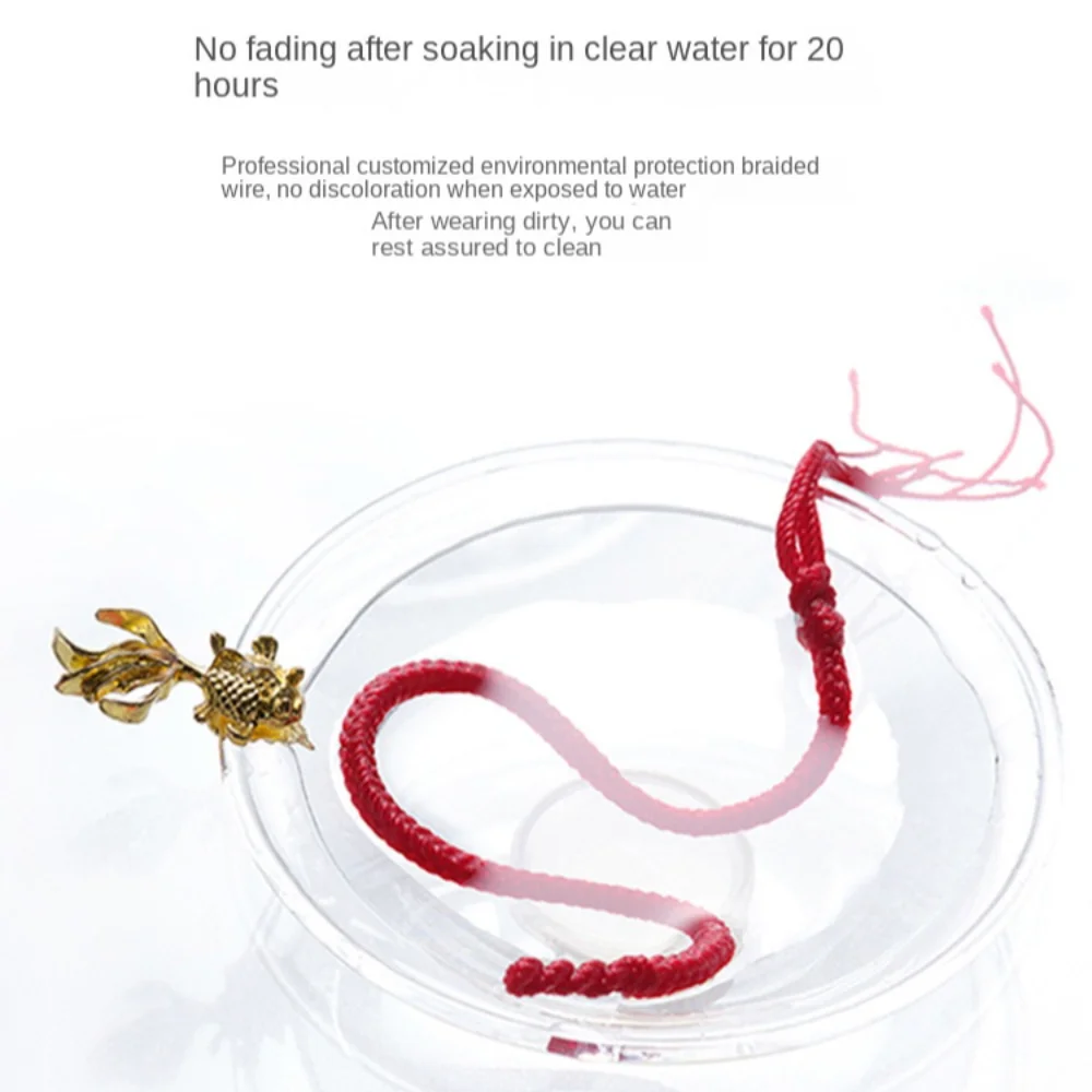 Colorfast Dragon Boat Festival Bracelet Hand Knitting Chinese Style Colorful Rope Bracelet Chic Handmade Five-color Hand Rope image 5