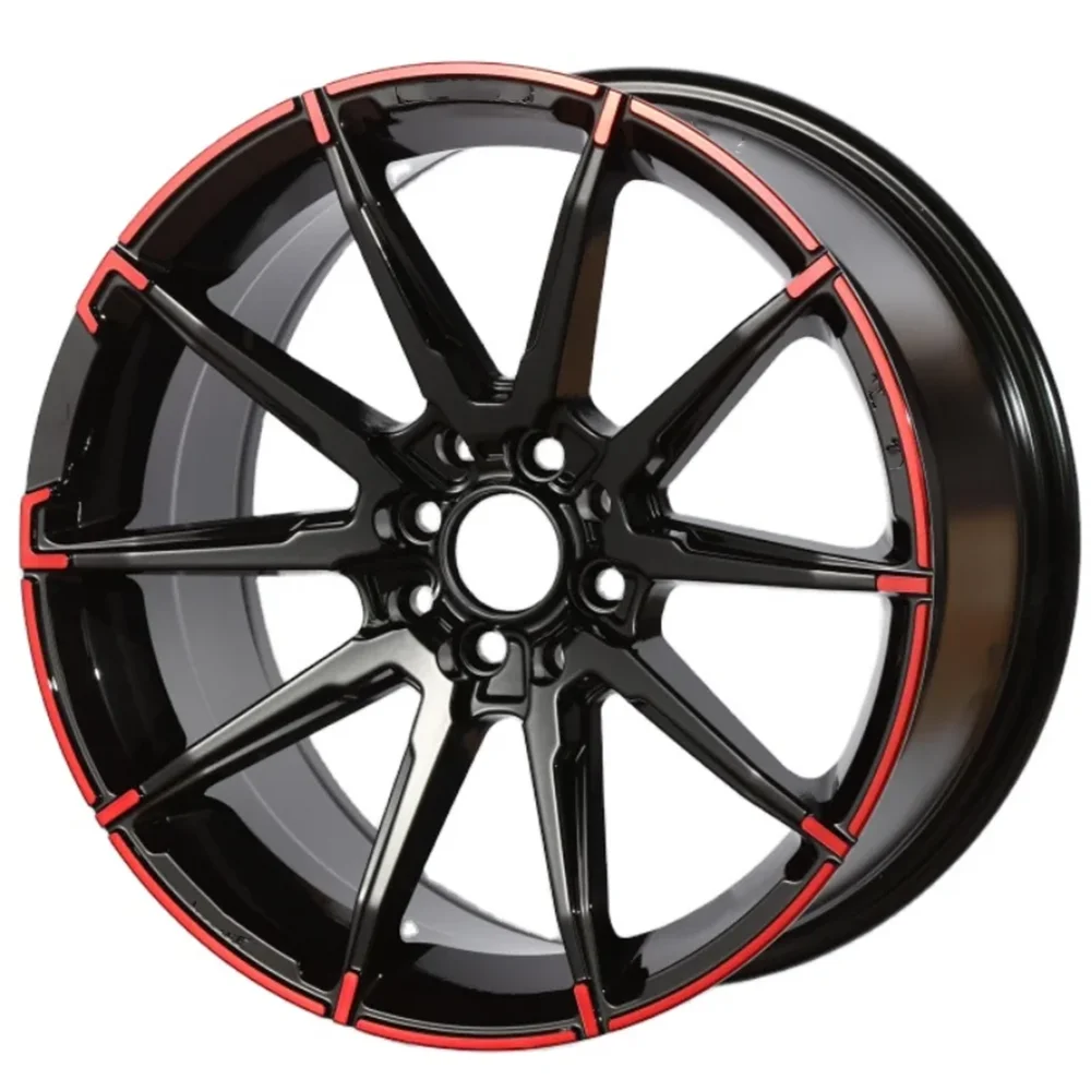 1PC 4 holes car rims 4x100 flow forming alloy wheels 15 16 17 inch 5x1143 alloy rim , 100% tested well