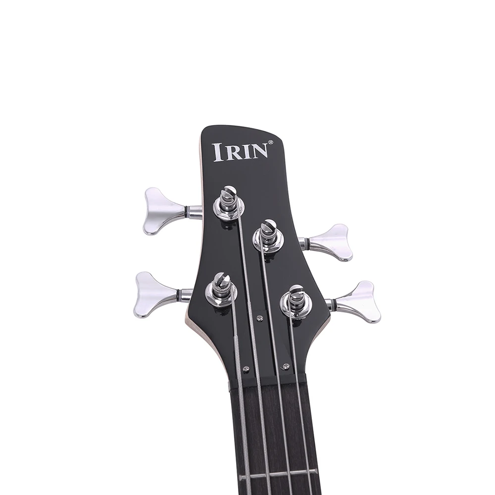 Professional 4 String Electric Bass Guitar 24 Frets Electric Bass Guitar Solid Wood Fingerboard Stringed Musical Instrument