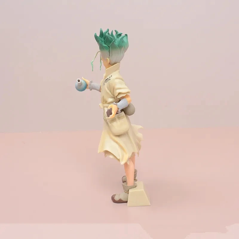 20cm Dr.Stone 3 New World Ishigami Senkuu Figure Anime Stone World Kingdom Pvc Figurine Collectiable Models Kids Gifts Toystoys