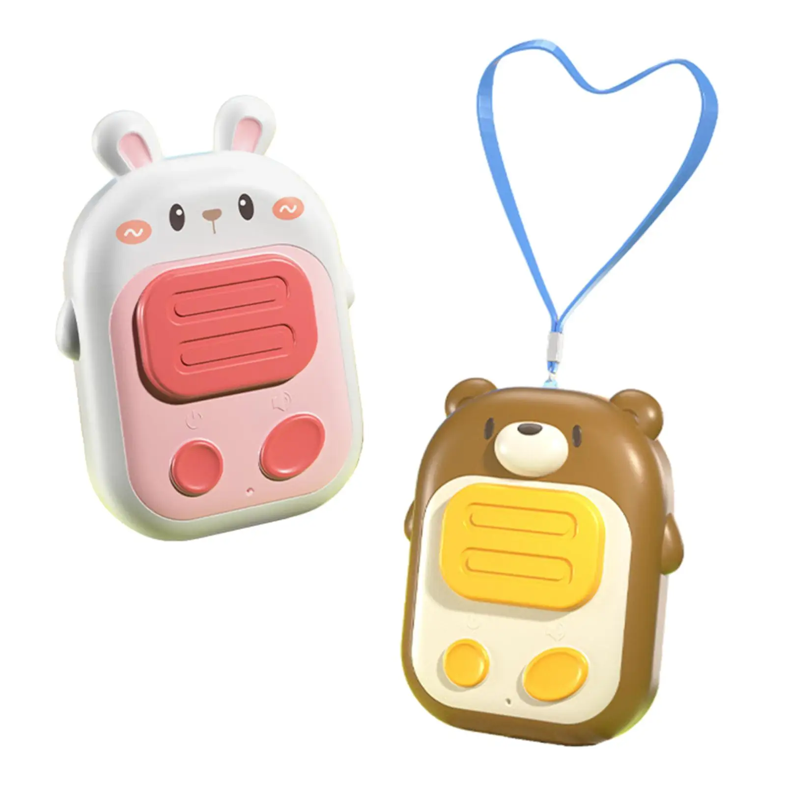 2 Pieces Kids Walkie Talkies Handheld Kids Toys for Holiday Hiking Indoor