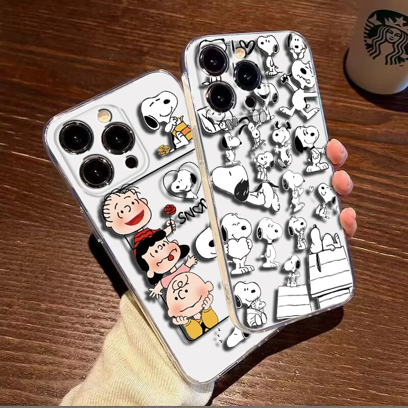 Snoopy Soft phone Case for Huawei Nova 2i 3I 5T Y5P Y6 Y6P Y7 Y7A Y8P Y8S Y9 Prime Y9S P20 Pro P30 Lite Honor 8X