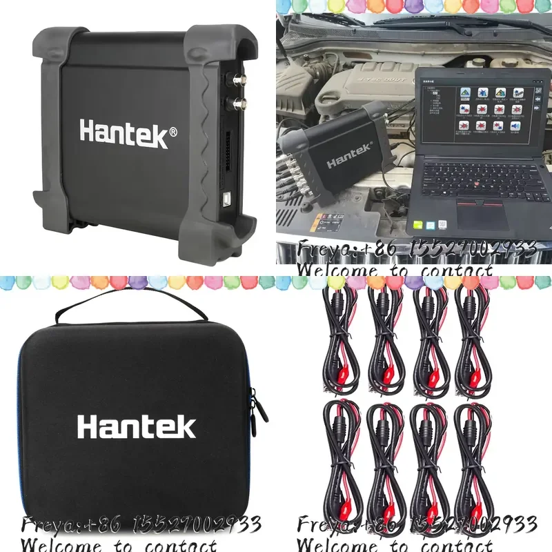 Hantek 1008B Oscilloscope 8-channel Car Diagnostics Can Simulate Camshaft and Crankshaft Signals