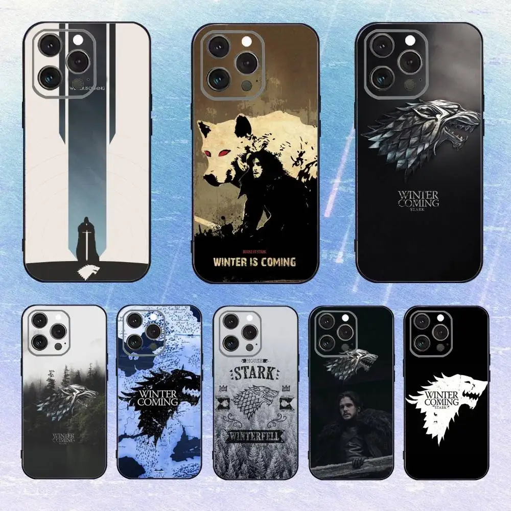 

Winter C-Coming Stark Phone Case Silicone Soft For IPhone 17 16 15 14 13 12 11 X XR Plus Pro Max Plus