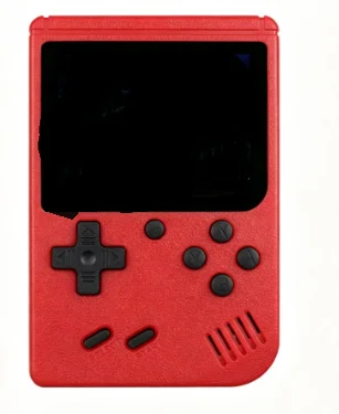 HTMCK Red Retro Classic Handheld Game Console for Children with 400 Built-in Games Rechargeable Small Gaming System image 4