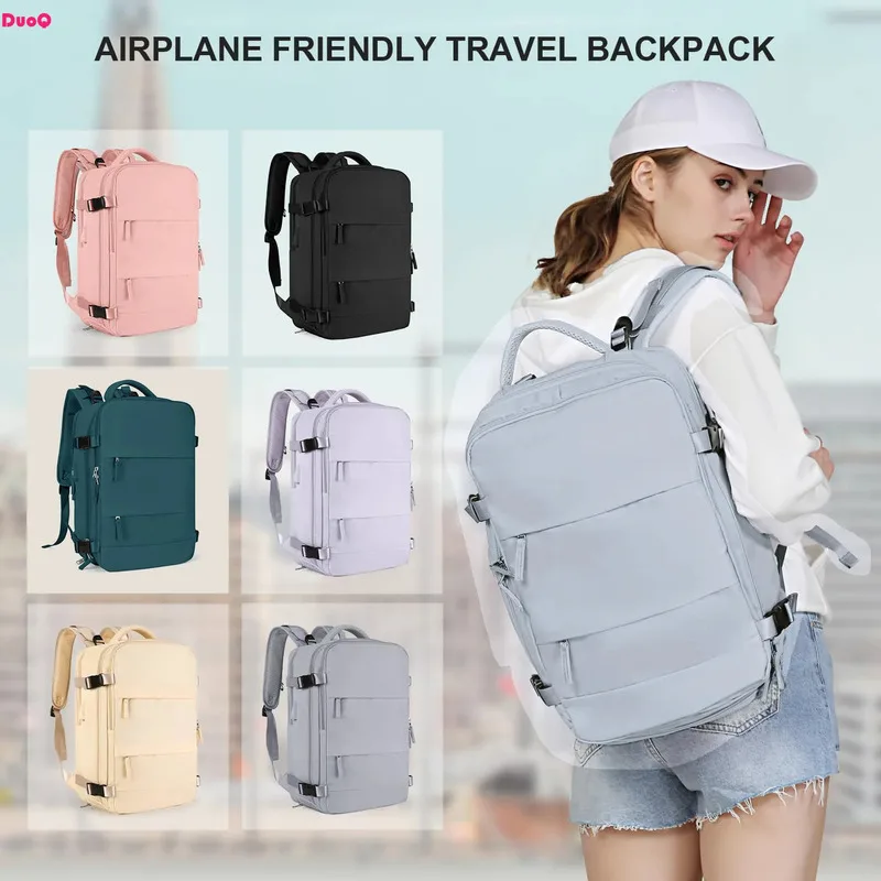 2024 New Travel Backpack with Large Capacity Multifunctional Luggage Bag for Short Distance Business Trips Computer Bag with USB