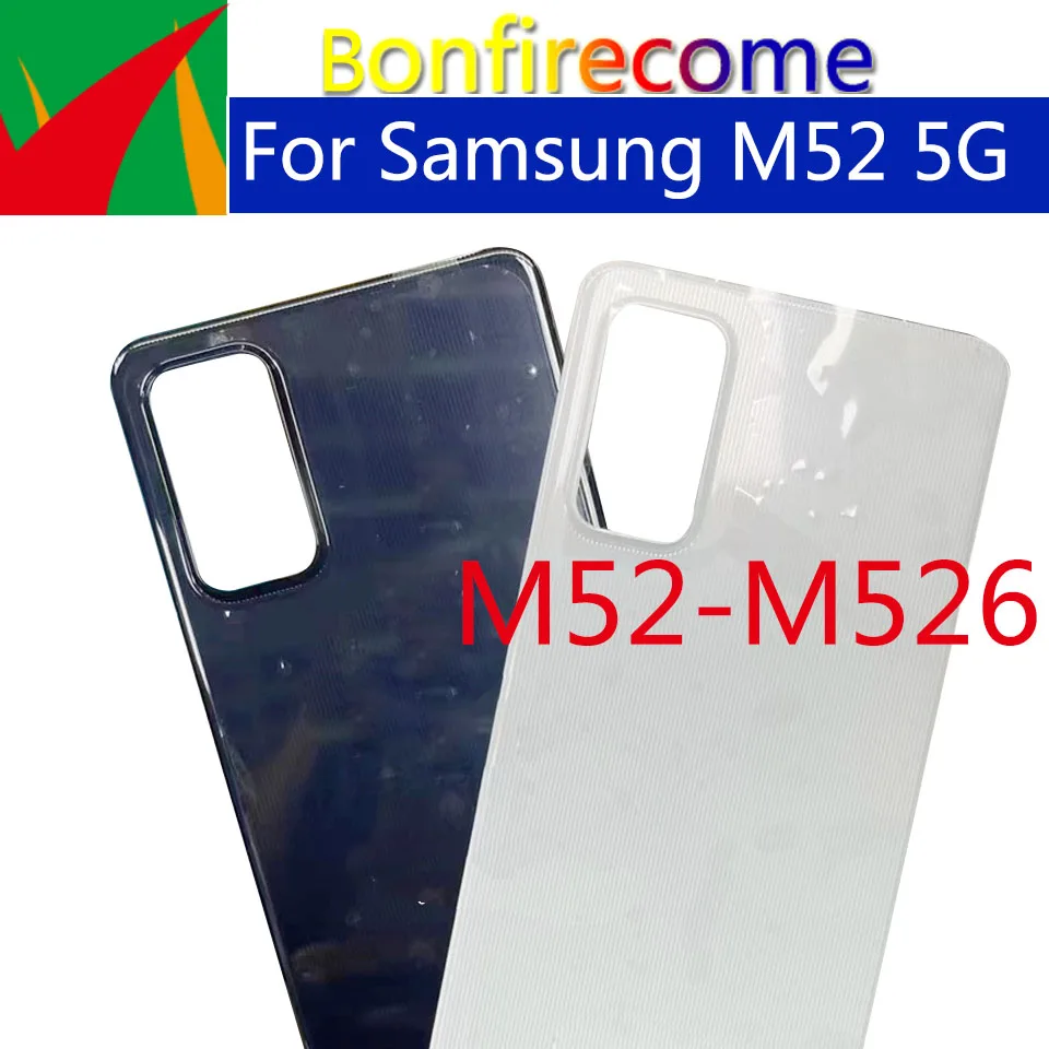 Replacement For Samsung Galaxy M52 5G Back Battery Cover Door Rear Glass Housing 6.7