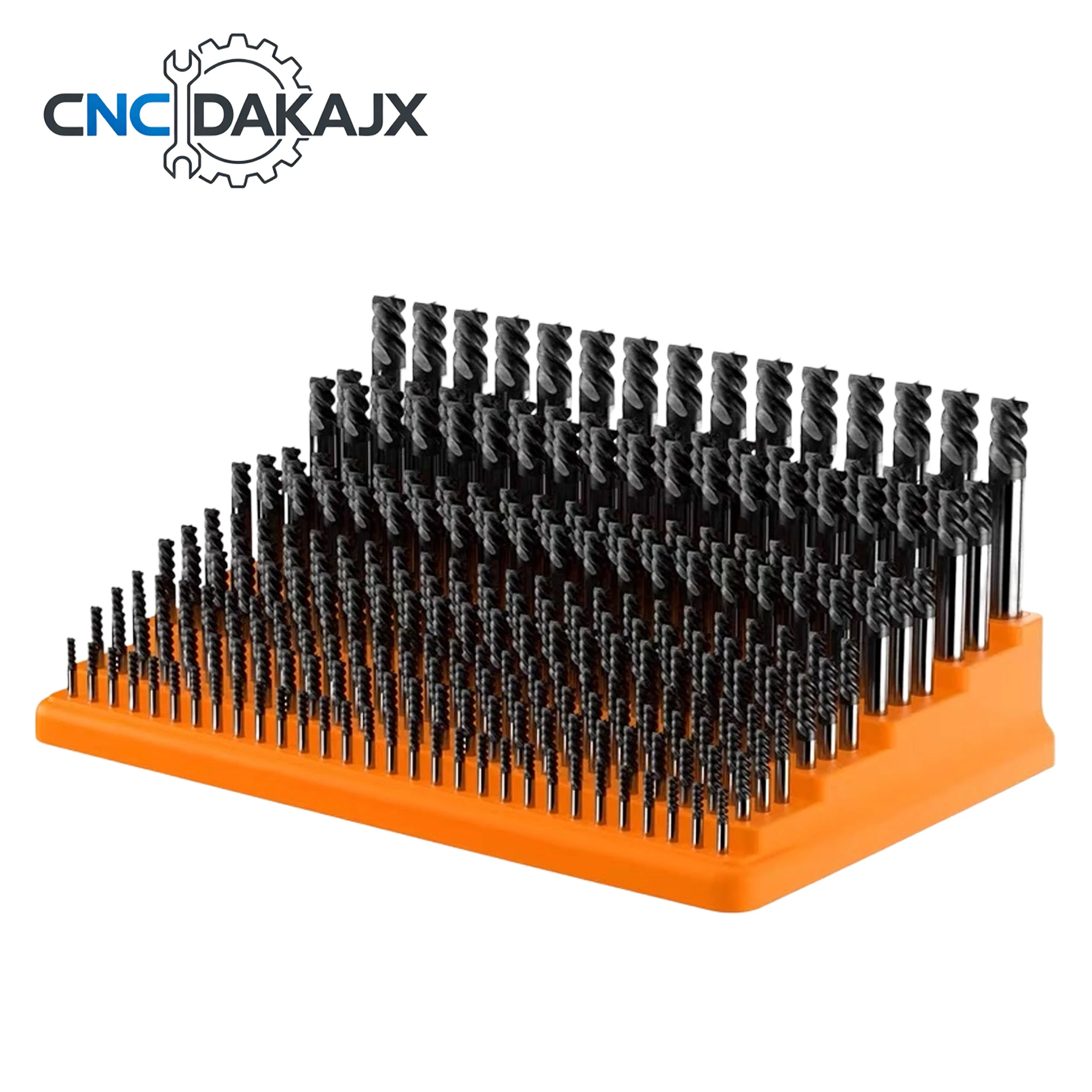 

CNC Machining Center Tool Holder Storage Rack Plastic Parts Organizer Box Collet Chuck Drill Milling Tool Storage Tray Workshop