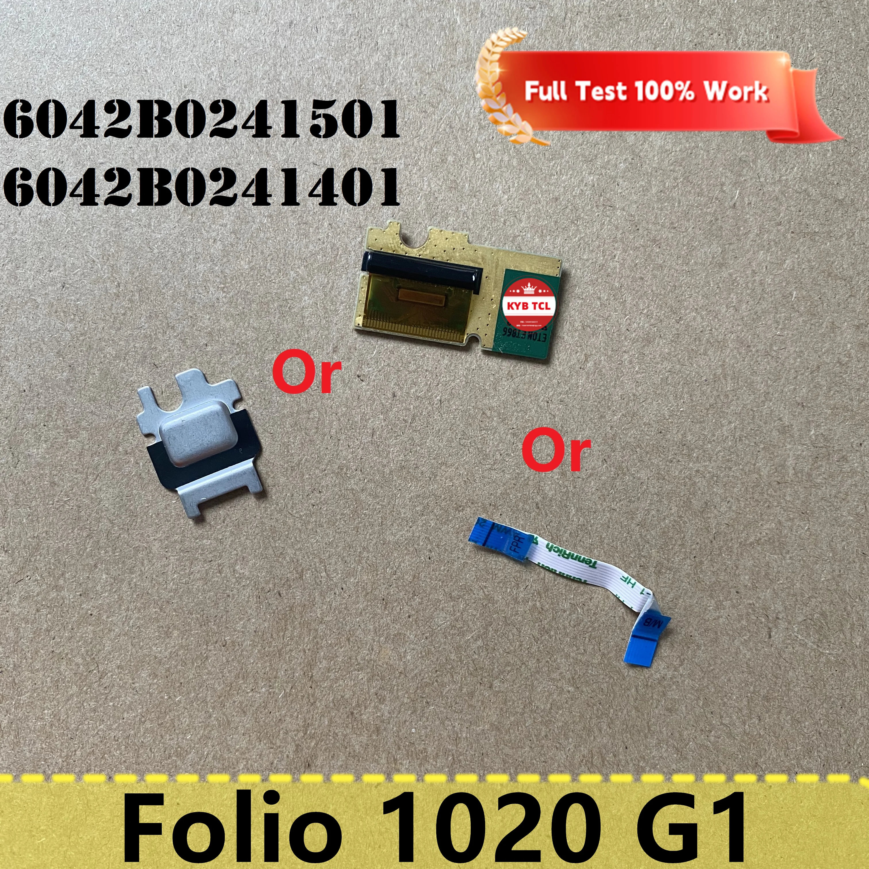 For HP Elitebook Folio 1020 G1 Genuine Laptop Fingerprint reader or Cable or Iron Sheet 6042B0241501 6042B0241401 Notebook