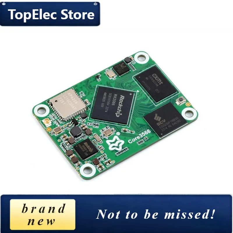 TElec Core3566 Module Rockchip RK3566 Quad-core Processor Compatible With Raspberry Pi CM4 Options For RAM / EMMC/ Wirelessg