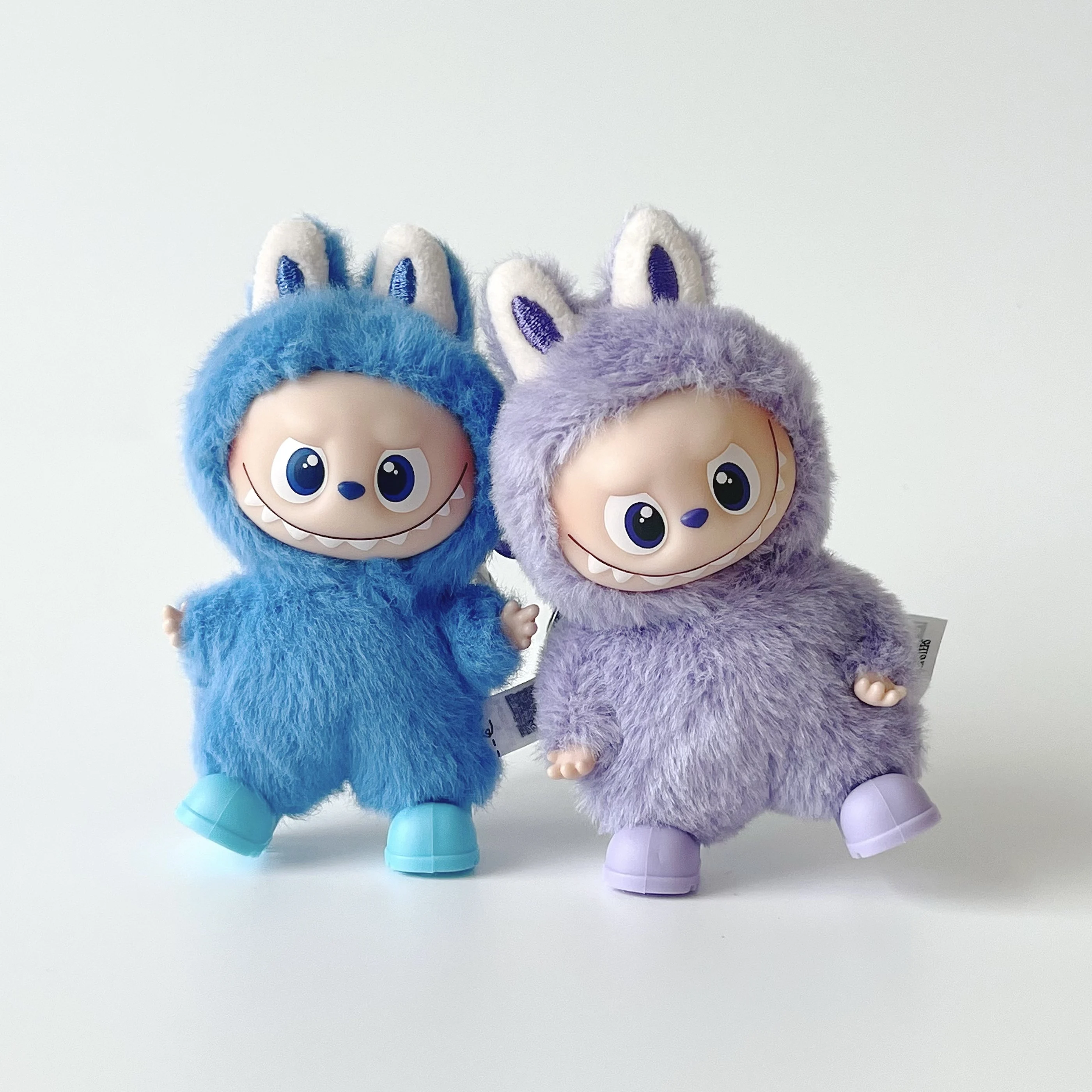 8 pares de accesorios para zapatos de bebé multicolores Labubu, adecuados para muñecas de 17 cm, se pueden combinar con diferentes prendas (solo zapatos)