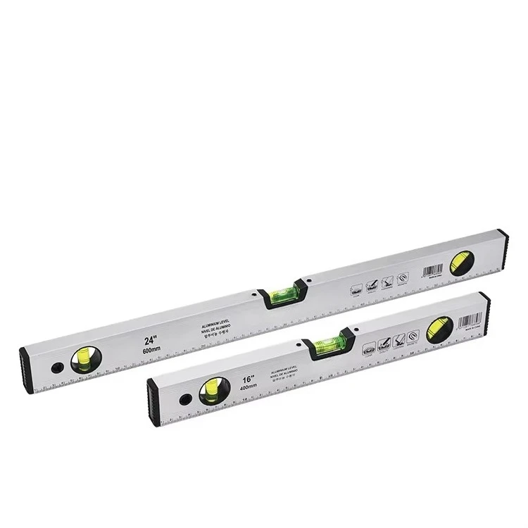 

Aluminium Alloy Spirit Level 300mm/400mm/600mm/800mm/1000mm with 1mm/M Precision for Measuring Use