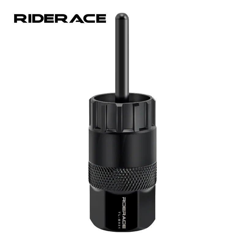 Riderace ferramenta de remoção de anel de travamento de cassete de bicicleta, removedor de volante de bicicleta, extrator de roda dentada de roda livre, ferramentas de reparo mtb