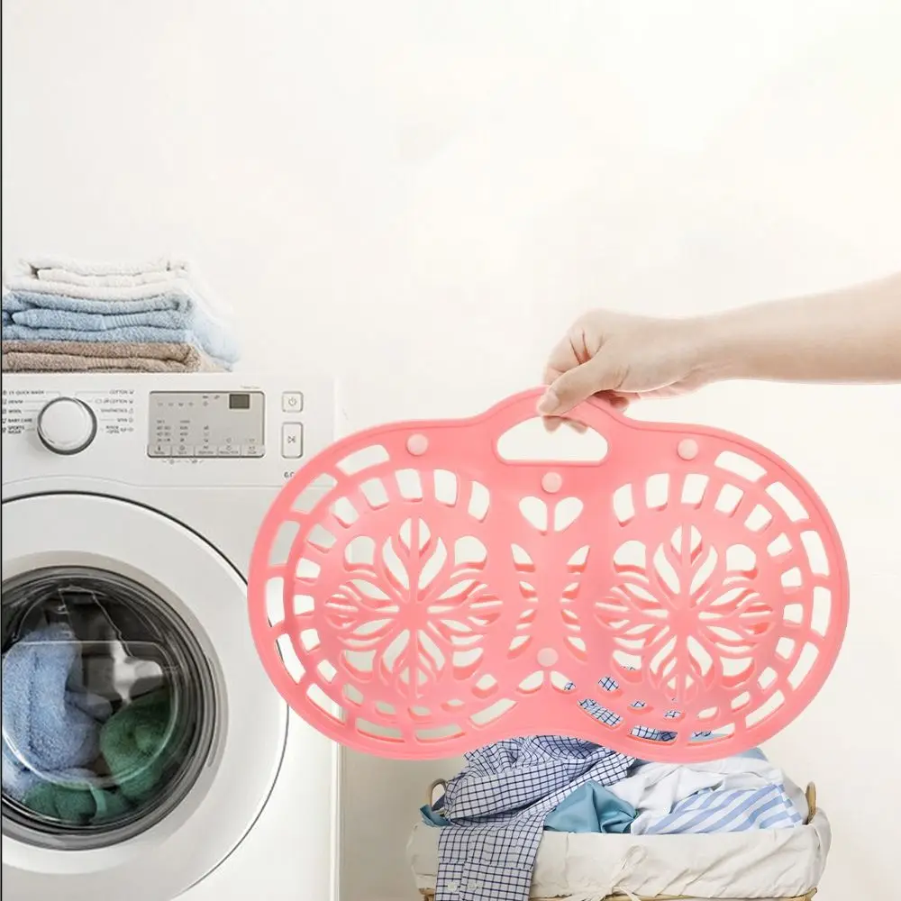 

Laundry Storage Silicone Underwear Bra Washing Bag Foldable Anti Deformation Laundry Wash Bag Reusable Protective Bag Household