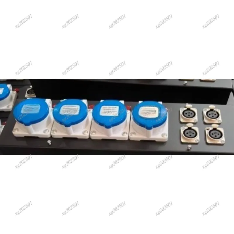 Waterproof 4-Way 16A Power Box - Aviation Plug for Stage Truss Light & Sound System