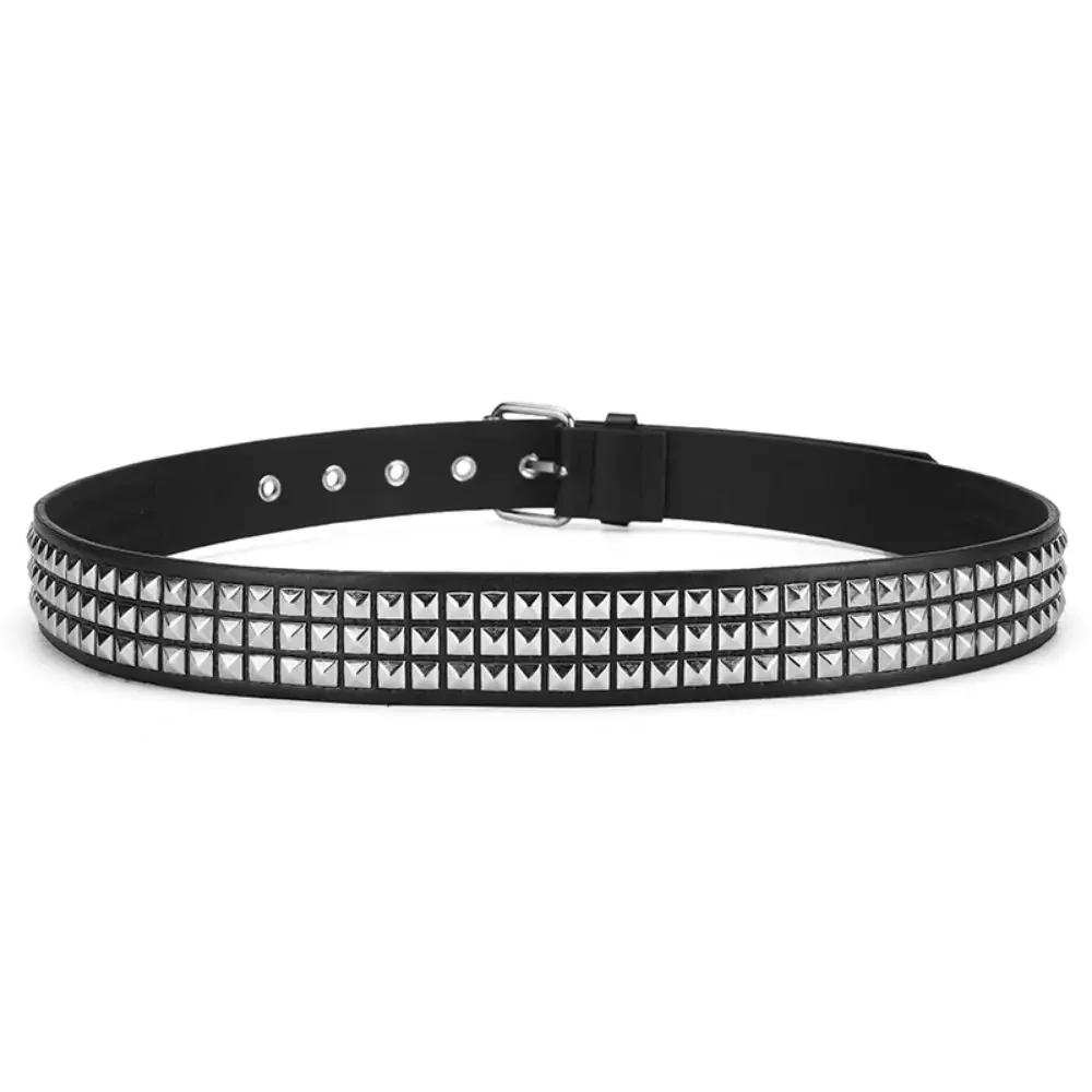 Trend Niet Gürtel Heavy Metal Gürtel Männer Frauen Punk Nachtclub Rock Stil Gürtel Jeans Gürtel Y2K Gürtel Mode Dekoration frauen gürtel – Detail 10