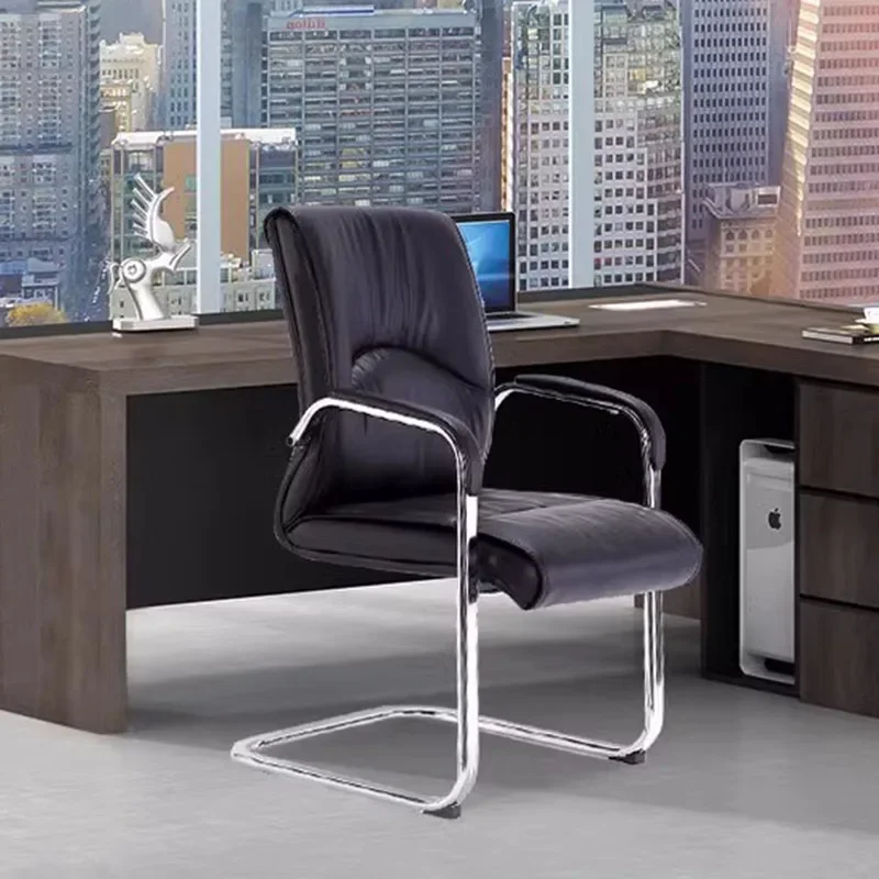 Nordic Modern Comfy Office Chair Design Armres Black Designer Cheap Computer Chair Nordic High Back Silla De Oficina Furniture