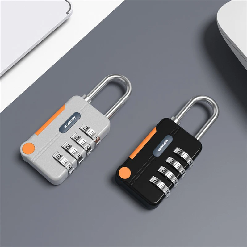 New Concept Color 4 Digit Combination Lock Anti-theft Safely Code Lock Travel Luggage Suitcase Lockers Zinc Alloy Padlock 814HP