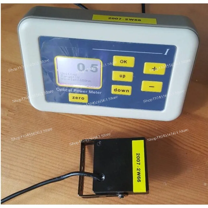 Full Wavelength High Precision Laser Power Meter 5mW to 2W Range 0.1mW Resolution Portable Optical Test Instrument