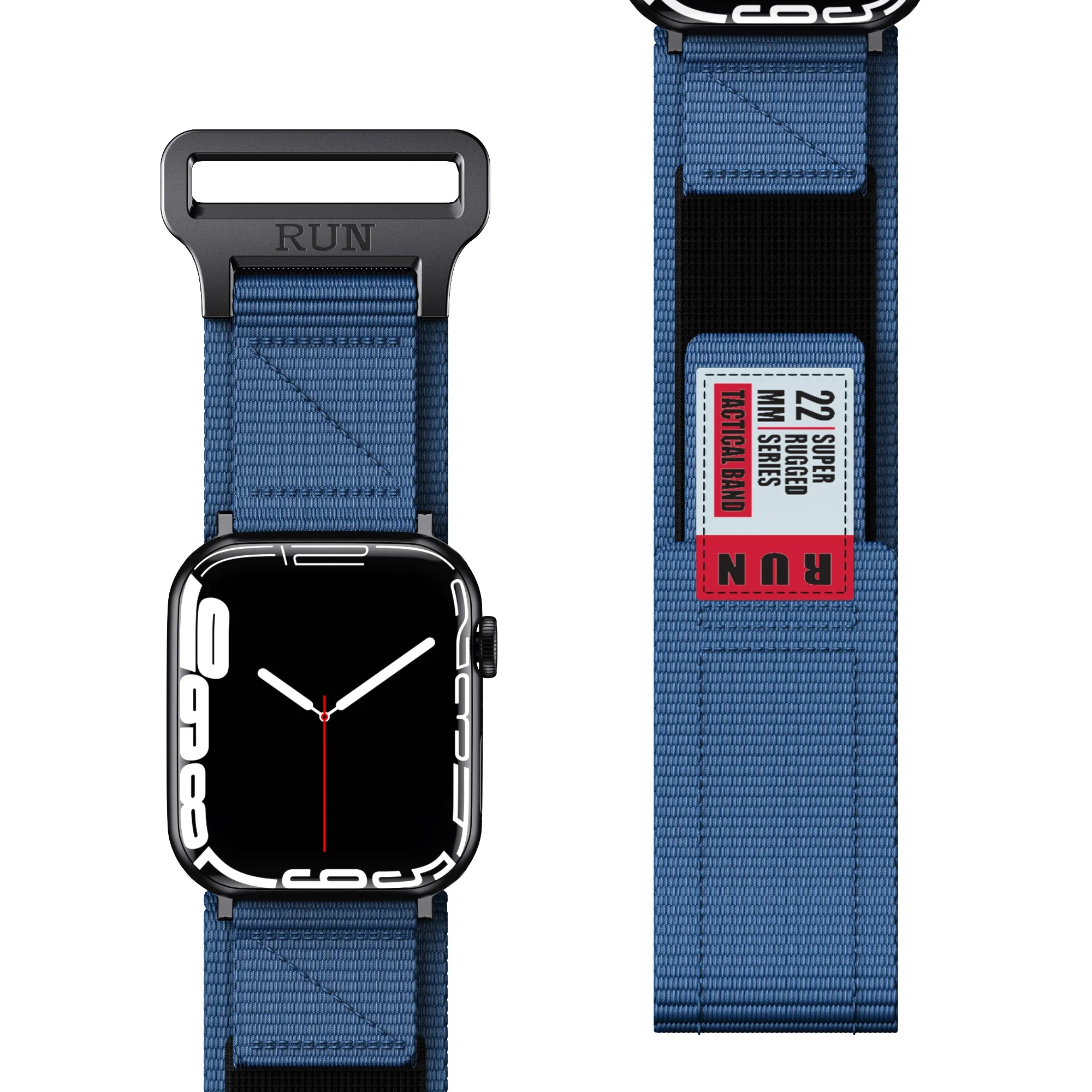Nylonband für Apple Watch Ultra 3 2 1 49 mm 46 mm 42 mm 45 mm 44 mm 41 mm 40 mm Schlaufenarmband Iwatch Serie 11 10 9 8 7 6 SE 5 4 Armband – Detail 30