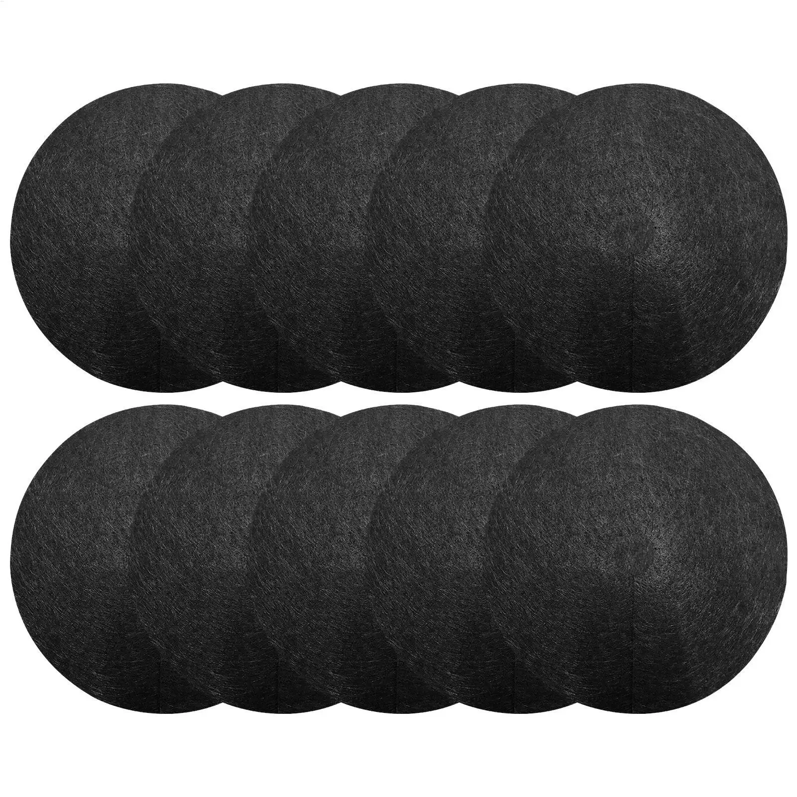 10pcs Heavy Duty Tree Mulch Ring Wear-resistant Rubber Protector Mat Practical Lawn Safe Tree Surround Cover 15cm/25cm/27cm/35cm