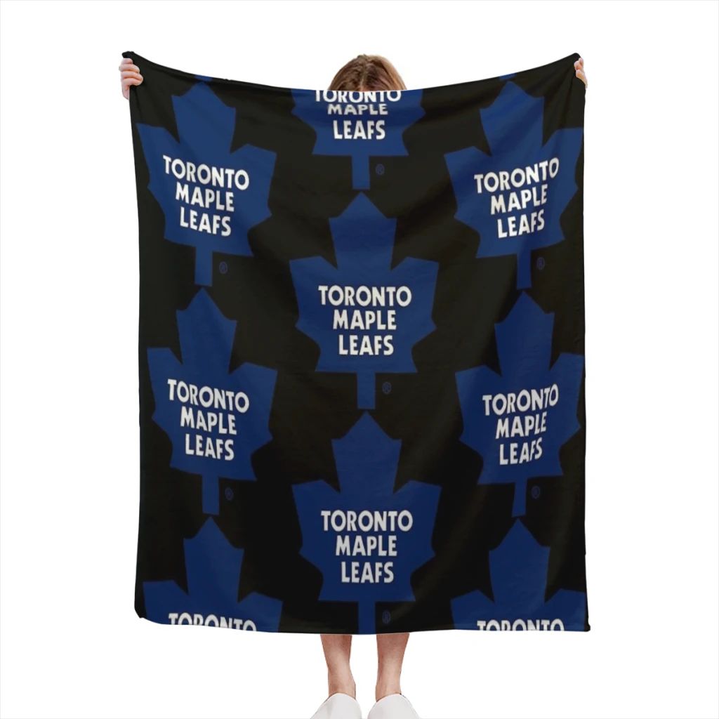 

Maple Leafs-toronto Thin Blanket Soft comforter sets throw for Couch Warm Flannel Blankets Bedroom Summer Blanket