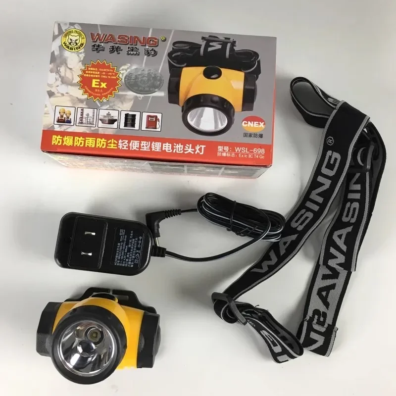 كشافات أمامية لامعة قوية مثبتة على الرأس منجم للطاقة الخارجية WSL-698