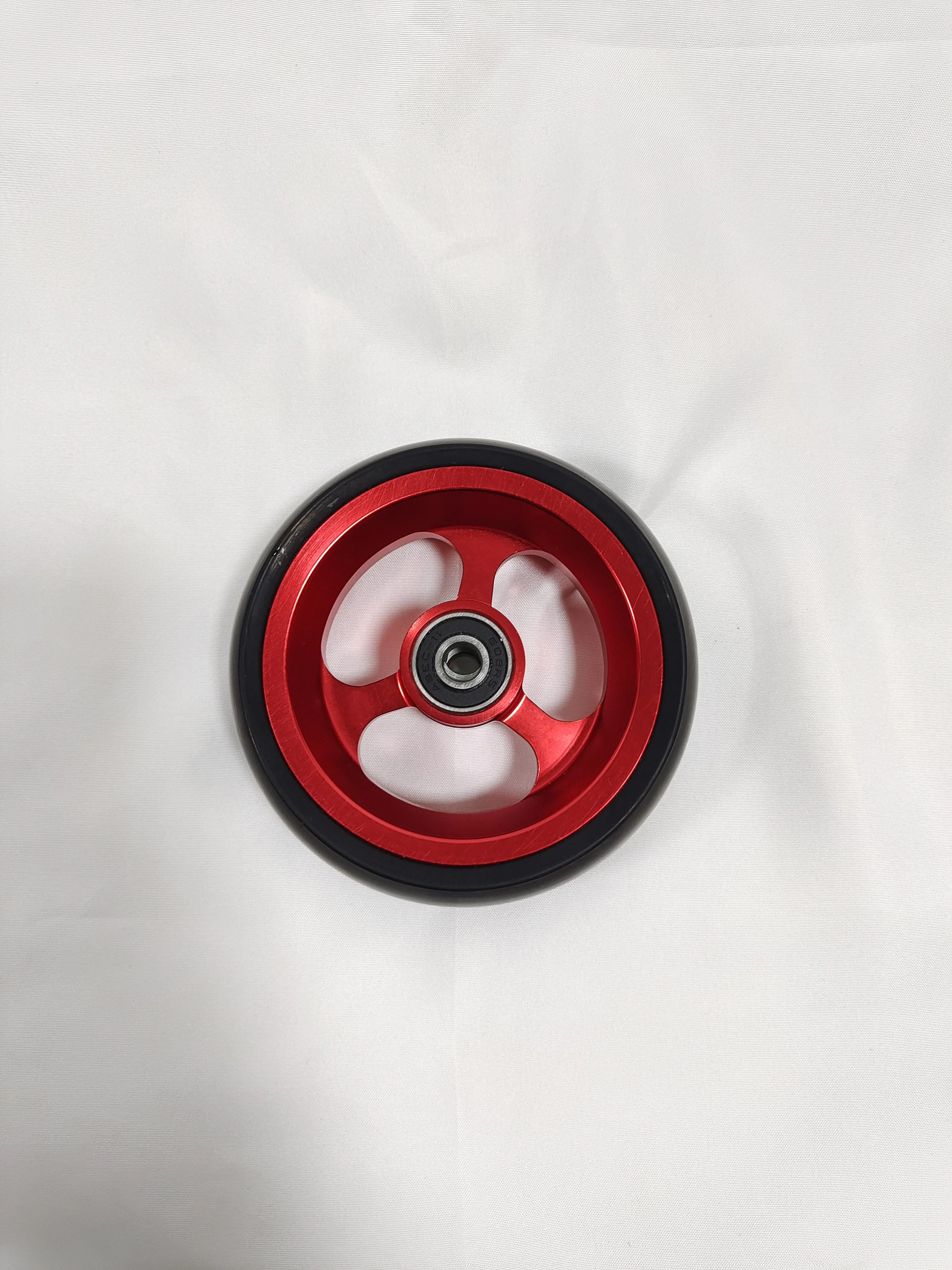 Stroller Sport Wheelchair Wheel Accessories Small Wheel 4 Inches Outer Diameter 77.07mm Inner diameter 37.37mm