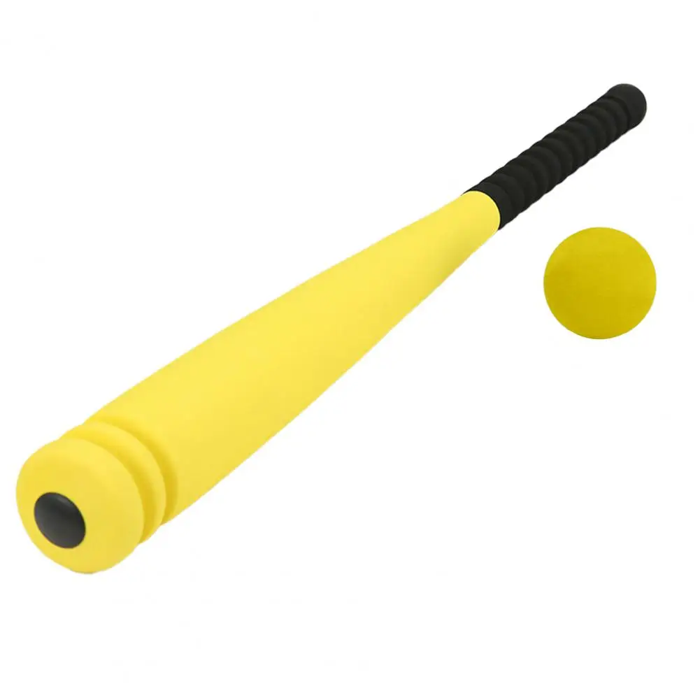 Baseball Bat Children Entertainment Softball Stick EVA Practical Bright Color Softball Bat with Ball for Practice Batting